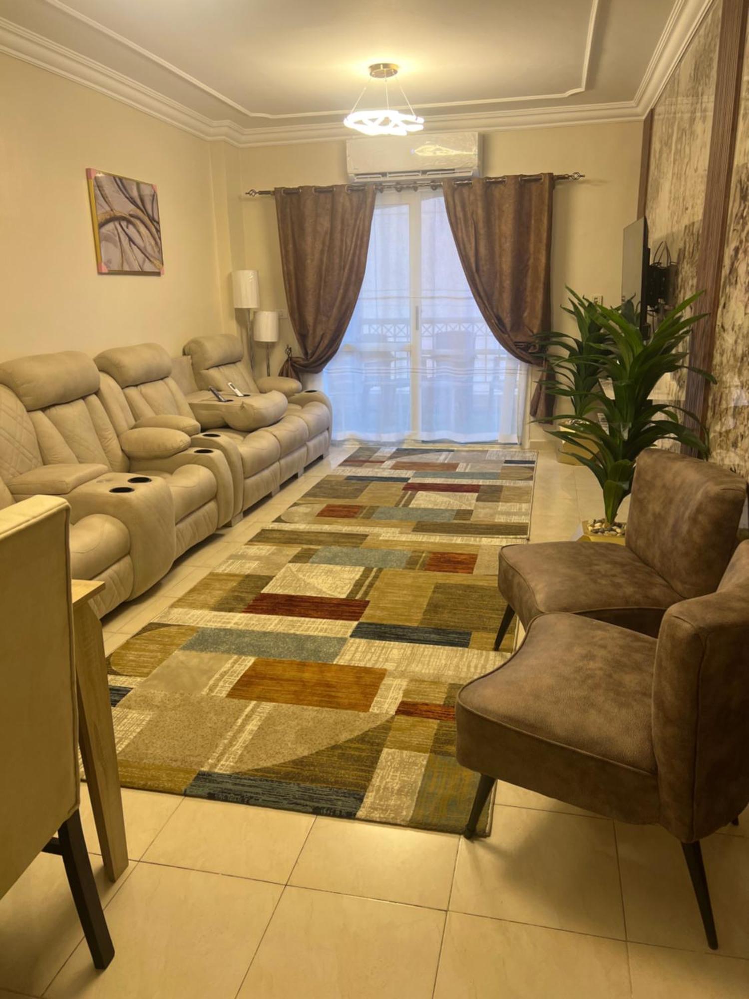 Luxurious Vip Apartment In Madinaty Furnished With High End Hotel Furniture Eksteriør bilde