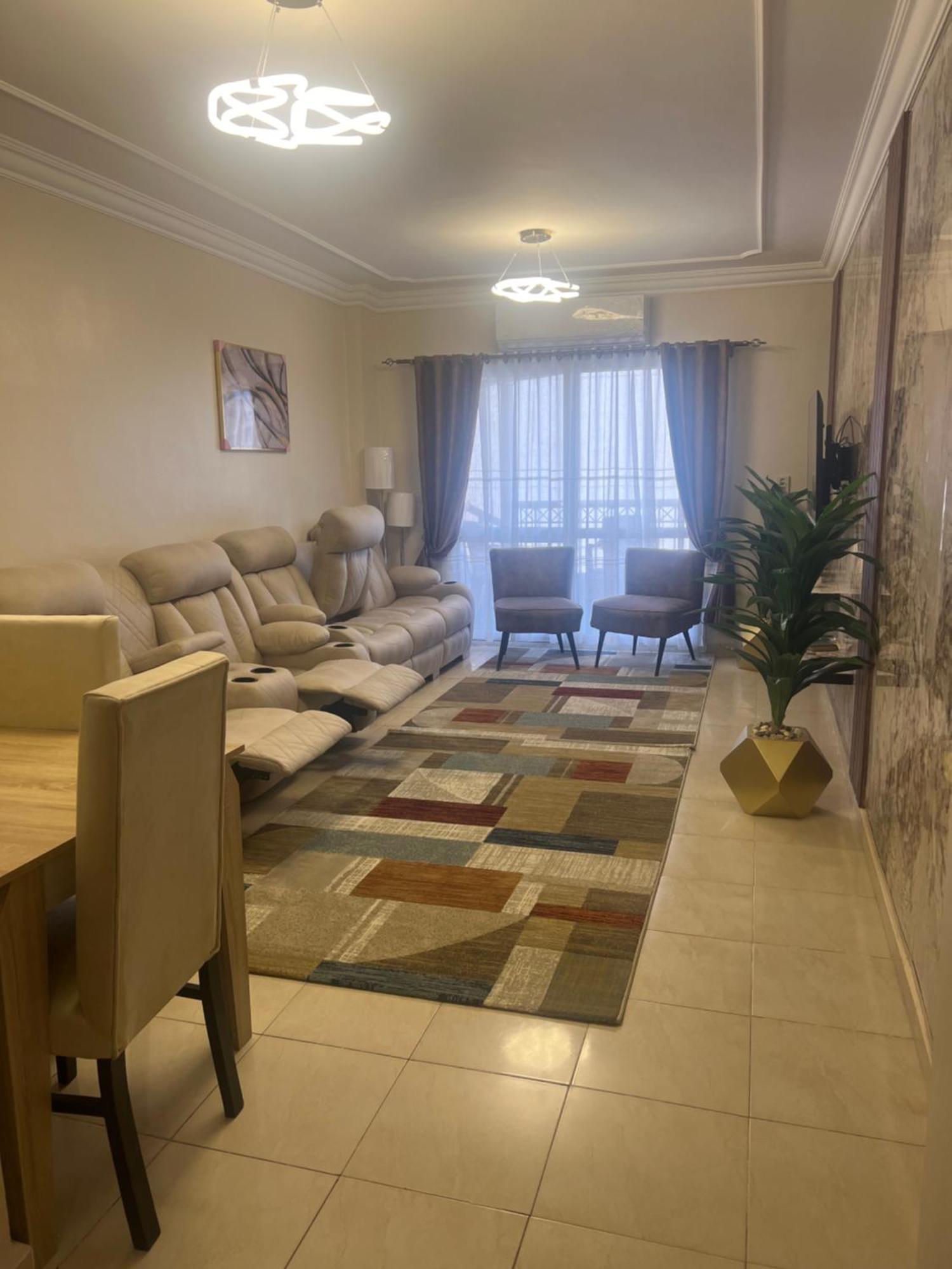 Luxurious Vip Apartment In Madinaty Furnished With High End Hotel Furniture Eksteriør bilde